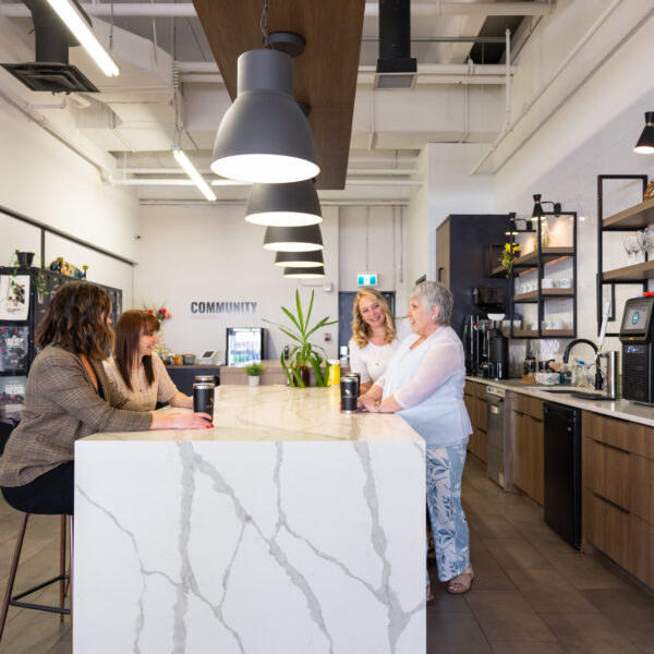 Kitchen with Staff
